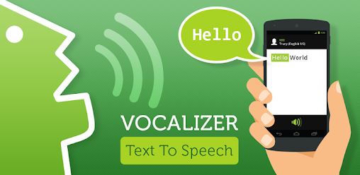 portada de tts vocalizer voces accesibilidad para android para ciegos
