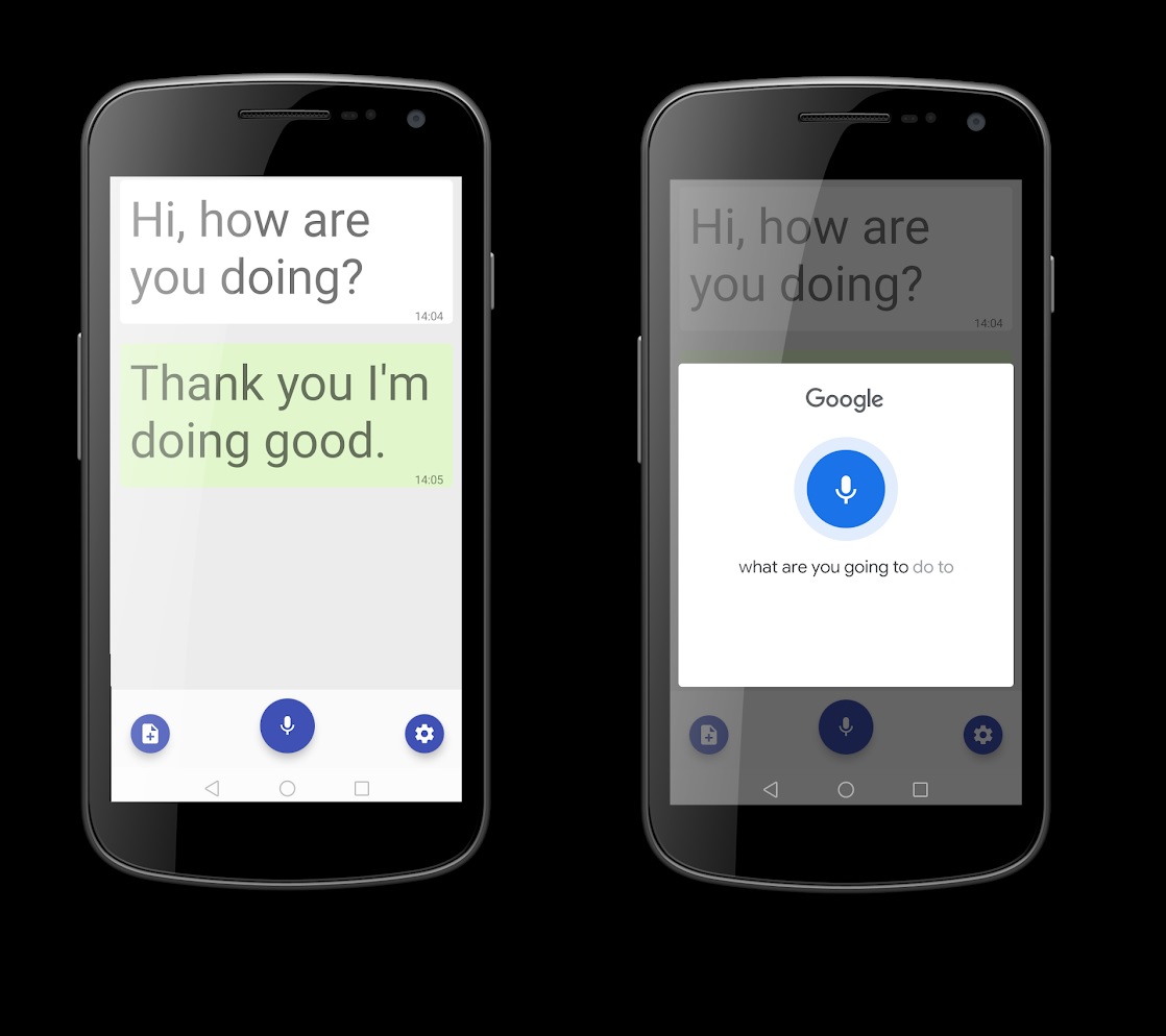 talk to deaf el conversor voz a texto mas sencillo para sordos android